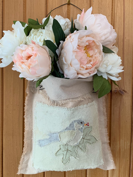 FLOWER BAG WITH BIRD DIY KIT